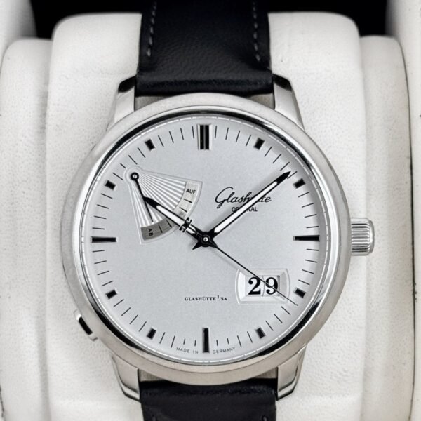 2011 Glashütte Original Senator 40mm 100-01-13-02-04 Stainless Steel Silver Dial