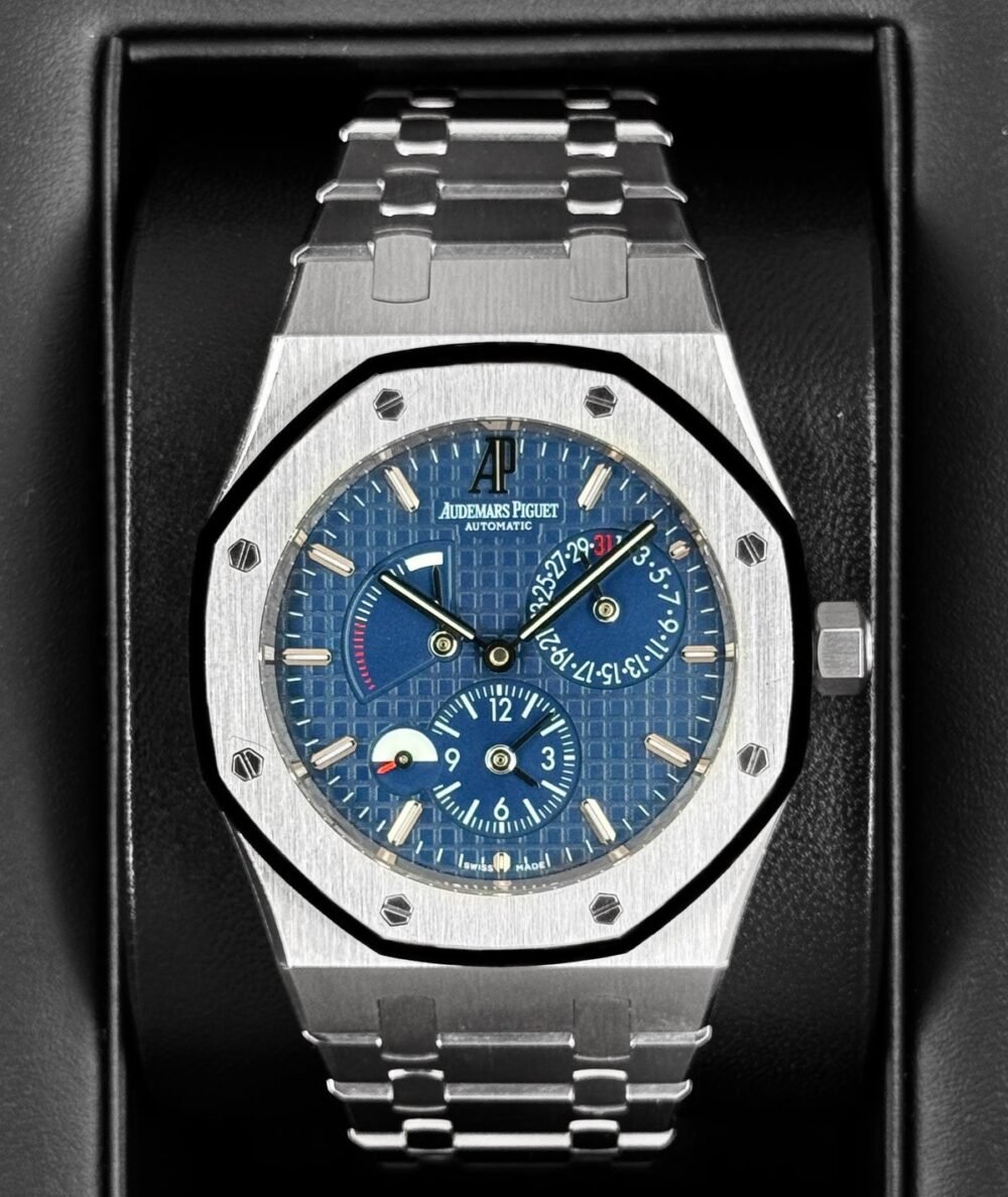 2013 Audemars Piguet Royal Oak Dual Time 39mm 26120ST Blue Dial