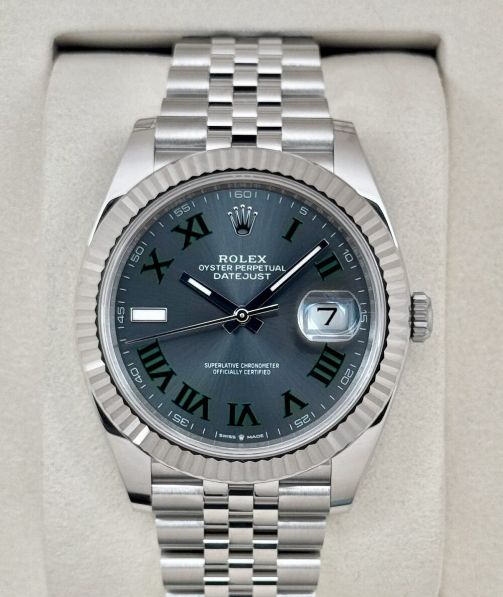 NEW 2026 Rolex Datejust 41mm 126334 Jubilee Wimbledon Dial (STICKERED)