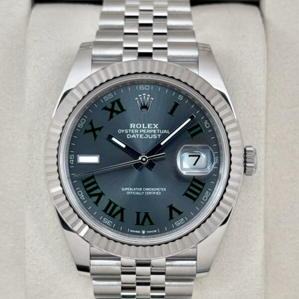 NEW 2026 Rolex Datejust 41mm 126334 Jubilee Wimbledon Dial (STICKERED)