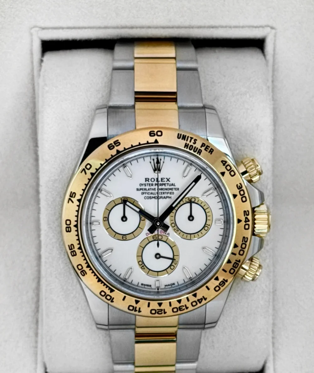 2024 Rolex Daytona 40mm 126503 Two-Tone White Dial
