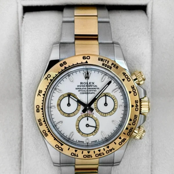 2024 Rolex Daytona 40mm 126503 Two-Tone White Dial