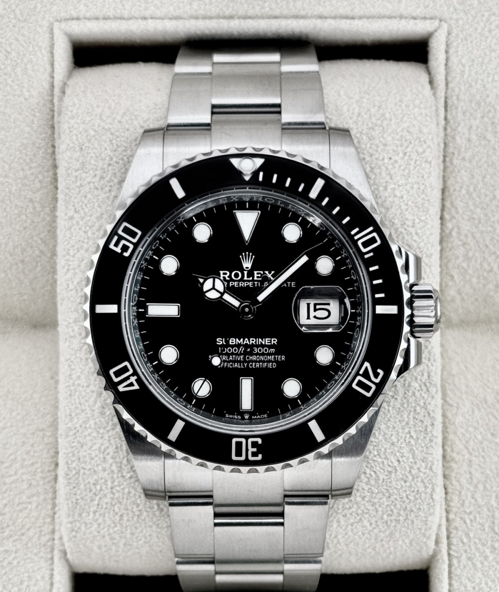 2023 Rolex Submariner 41mm 126610LN Stainless Steel Black Dial