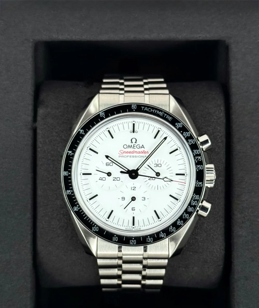2024 Omega Speedmaster Moonwatch Pro 310.30.42.50.04.001 42mm White Dial