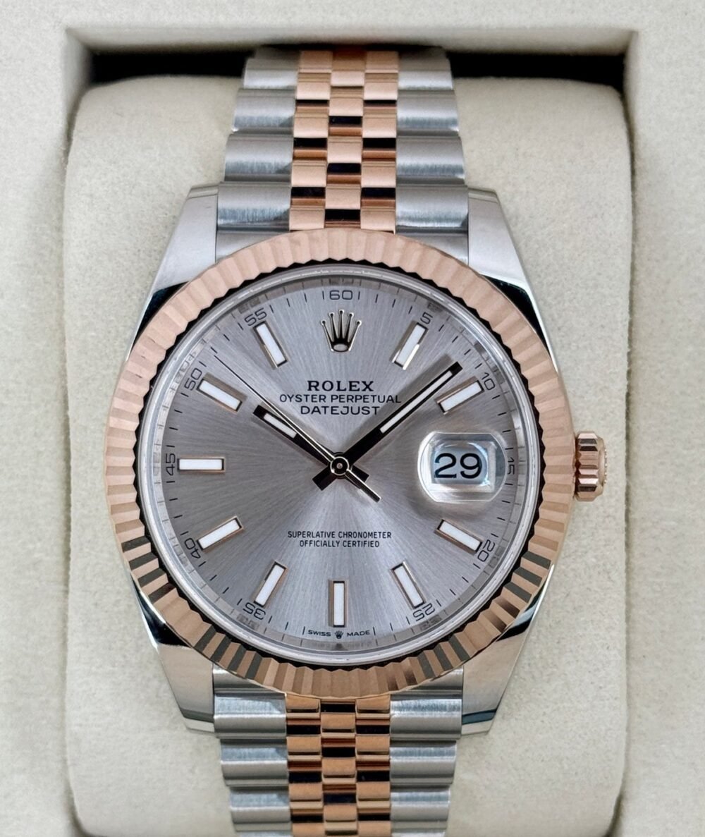 2025 Rolex Datejust 41mm 126331 Two-Tone Jubilee Sundust Dial