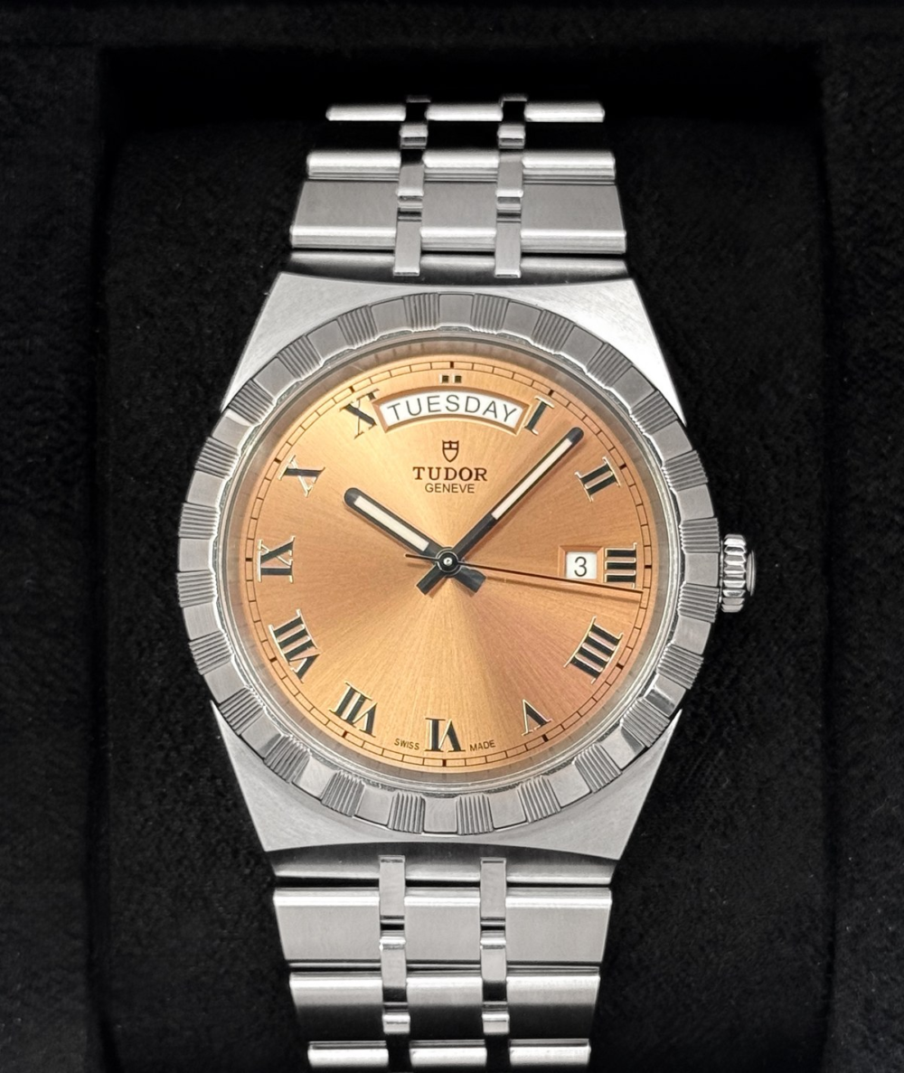 2026 Tudor Royal 41mm 28600 Stainless Steel Salmon Dial