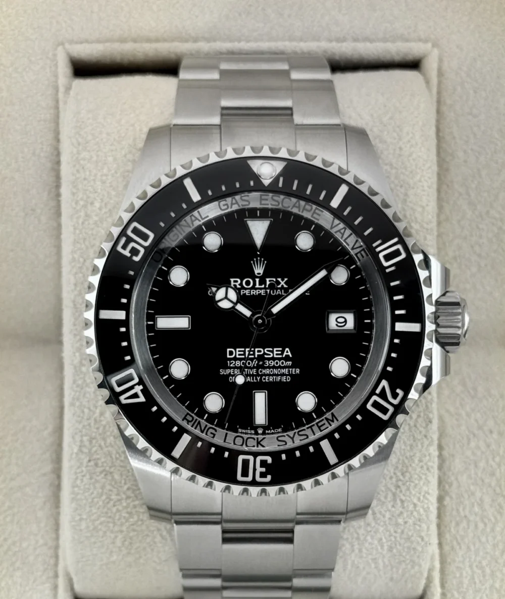 2024 Rolex Deepsea 44mm 136660 Stainless Steel Black Dial