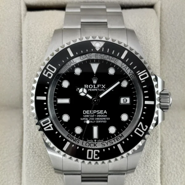2024 Rolex Deepsea 44mm 136660 Stainless Steel Black Dial