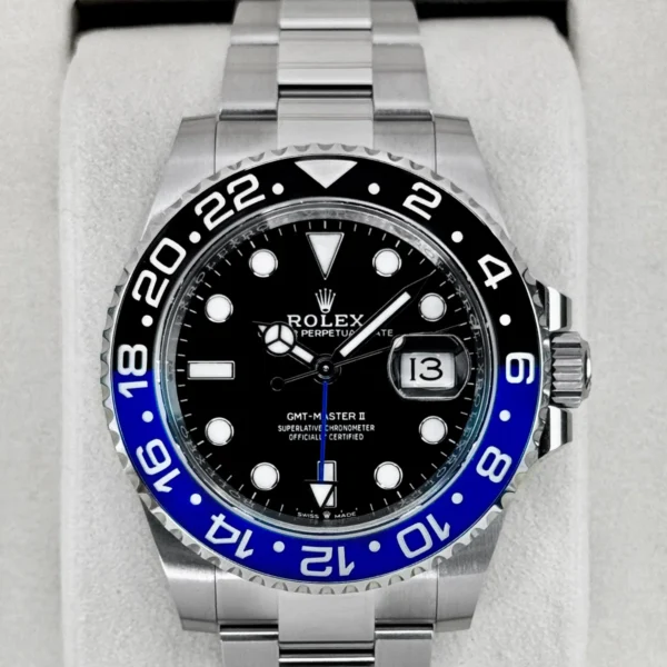 NEW 2025 Rolex GMT-Master II "Batman" 40mm 126710BLNR Oyster