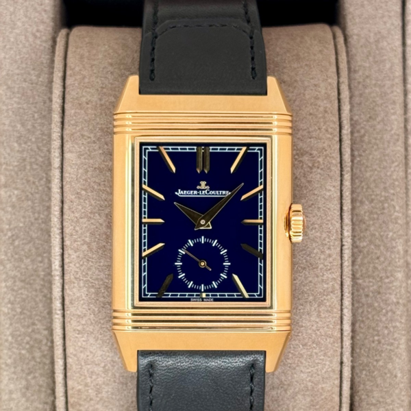 2024 Jaeger-LeCoultre Reverso Tribute 47mm Q3982590 Rose Gold Blue Dial