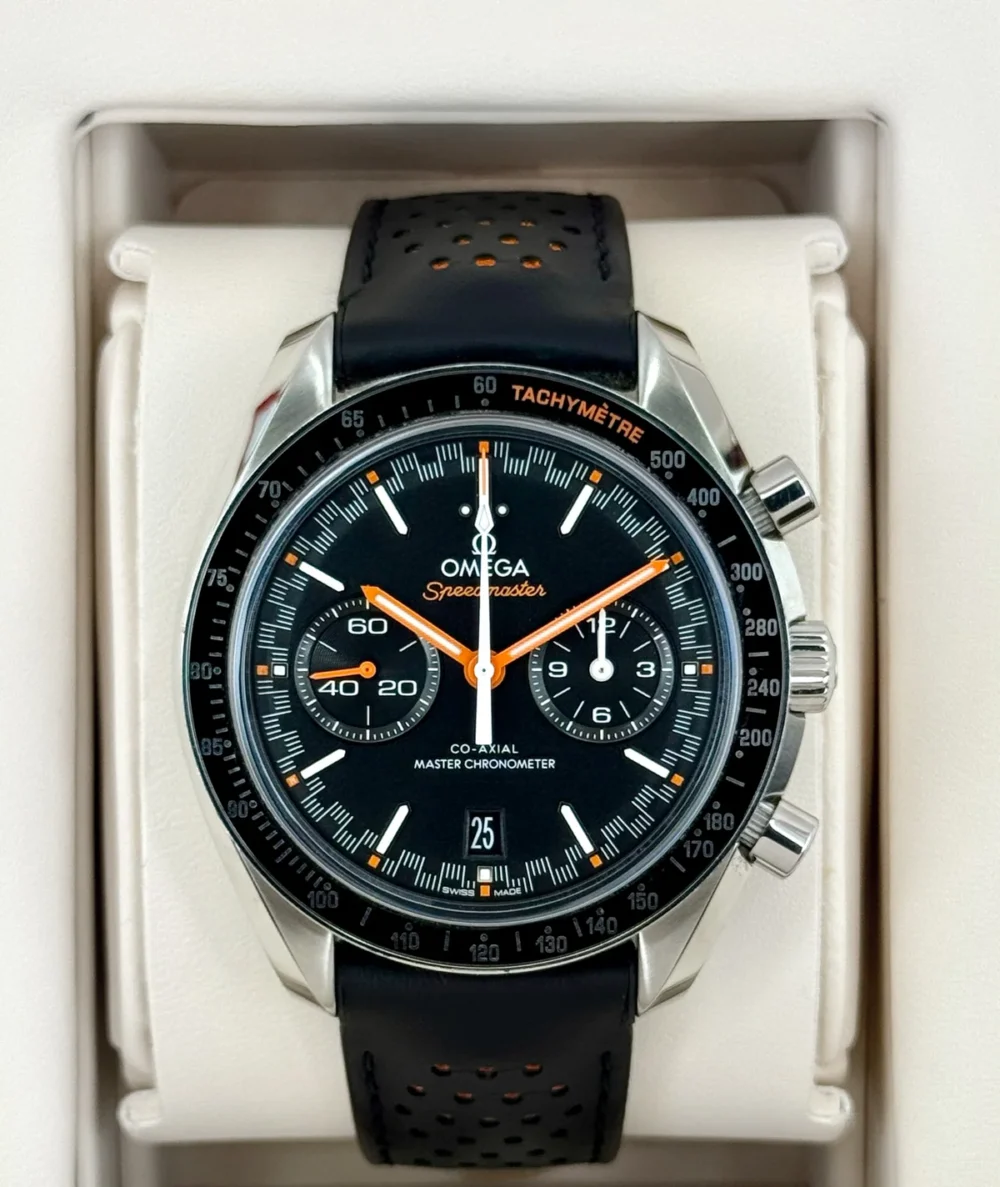 2023 Omega Speedmaster Racing 44.2mm 329.32.44.51.01.001 Black Dial