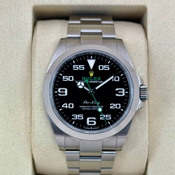 NEW 2026 Rolex Air-King 40mm 126900 Stainless Steel Black Dial