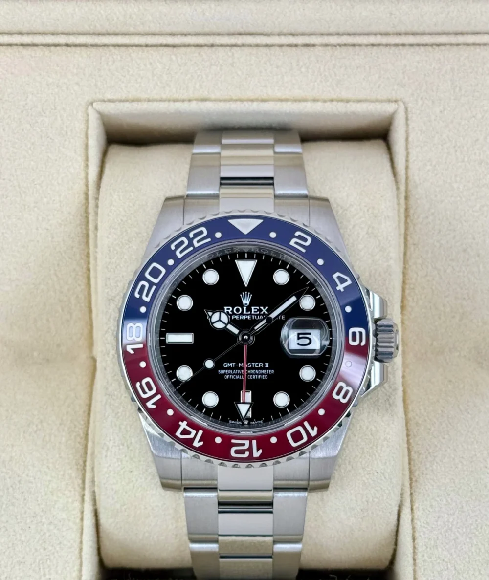 2022 Rolex GMT-Master II "Pepsi" 40mm 126710BLRO Oyster