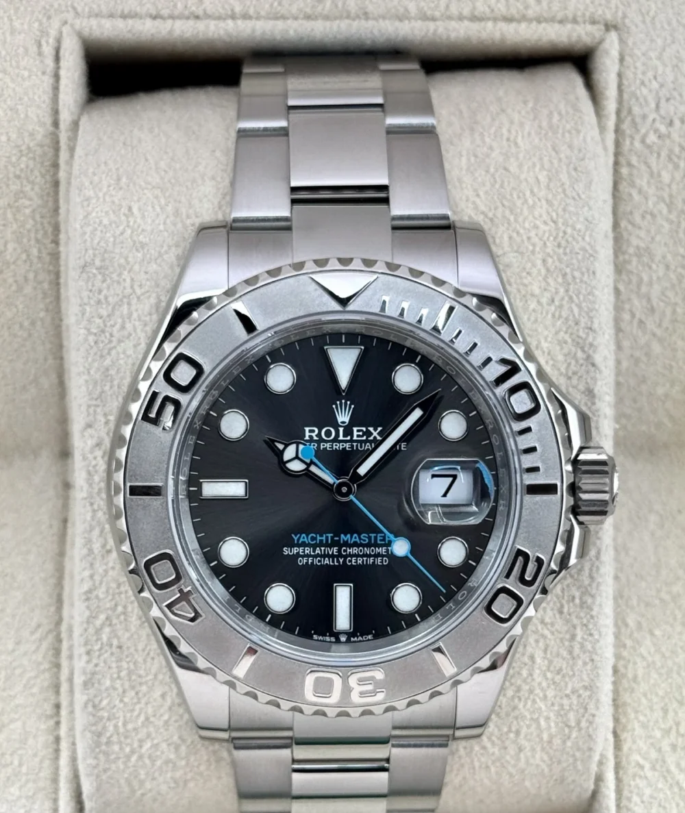 2022 Rolex Yacht-Master 40mm 126622 Stainless Steel Rhodium Dial