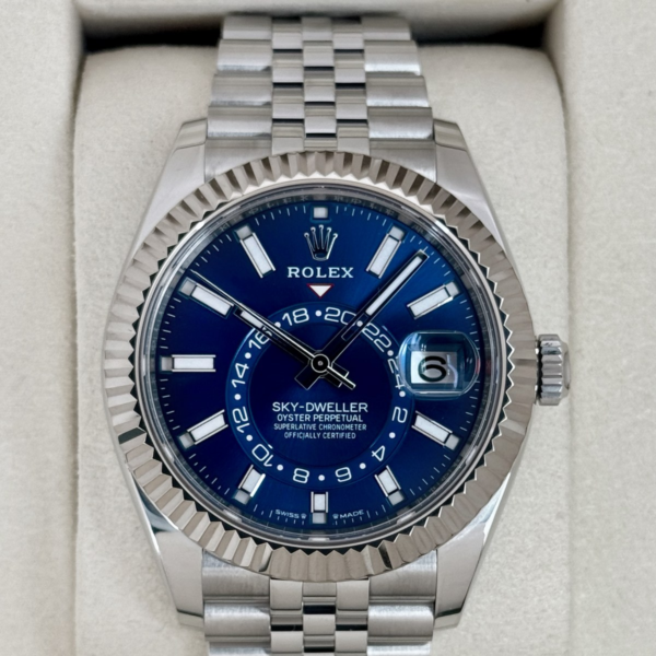 2025 Rolex Sky-Dweller 42mm 336934 Jubilee Blue Dial