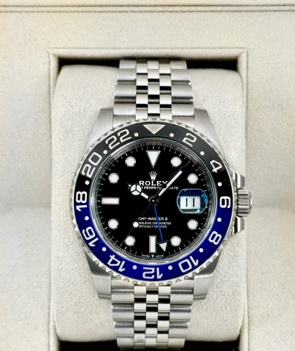 2020 Rolex GMT-Master II "Batgirl" 40mm 126710BLNR Jubilee