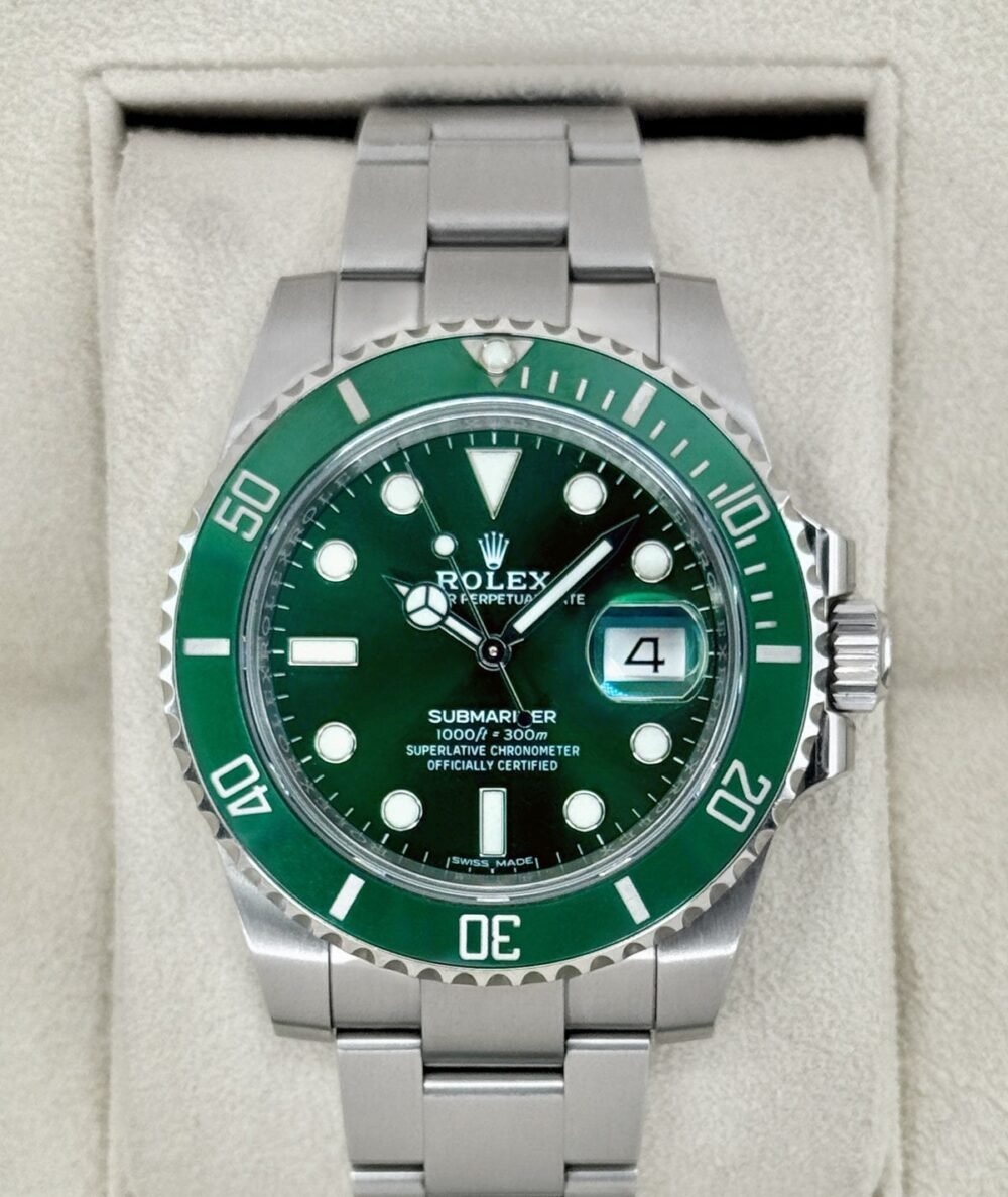 2020 Rolex Submariner “Hulk” 40mm 116610LV Green Dial