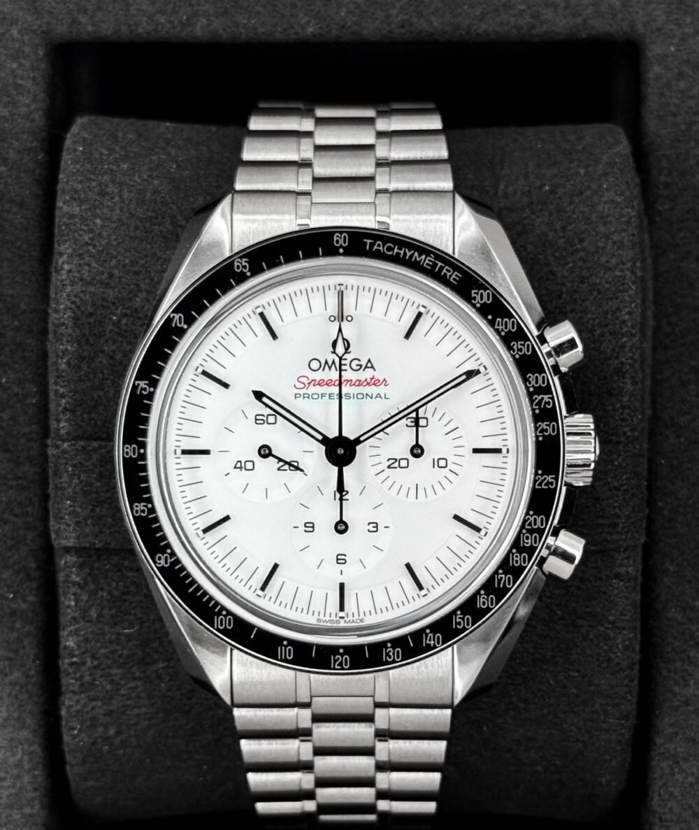 2026 Omega Speedmaster Moonwatch Pro 310.30.42.50.04.001 42mm White Dial