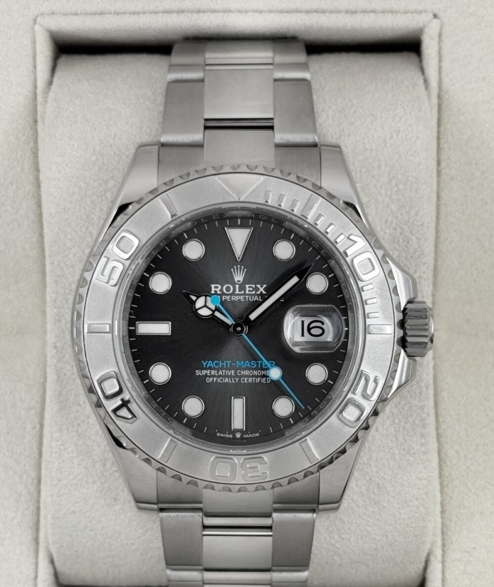2020 Rolex Yacht-Master 40mm 126622 Stainless Steel Rhodium Dial