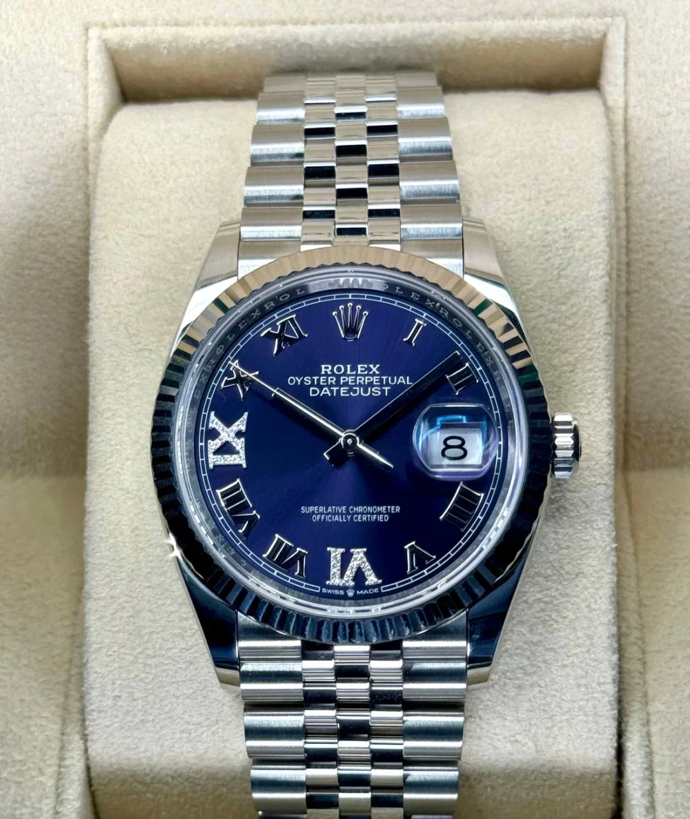 NEW 2025 Rolex Datejust 36mm 126234 Stainless Steel Jubilee Purple Dial