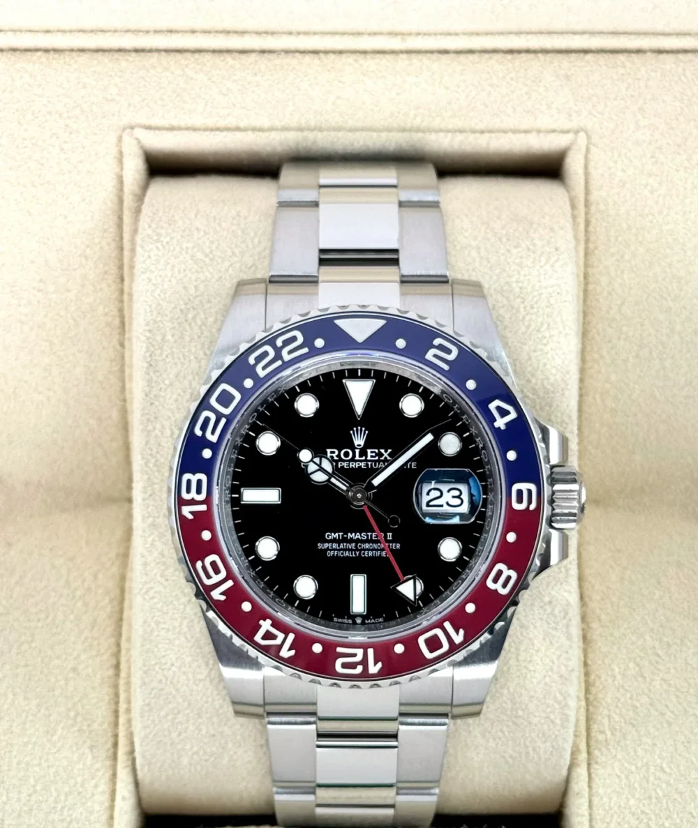 2022 Rolex GMT-Master II "Pepsi" 40mm 126710BLRO Oyster