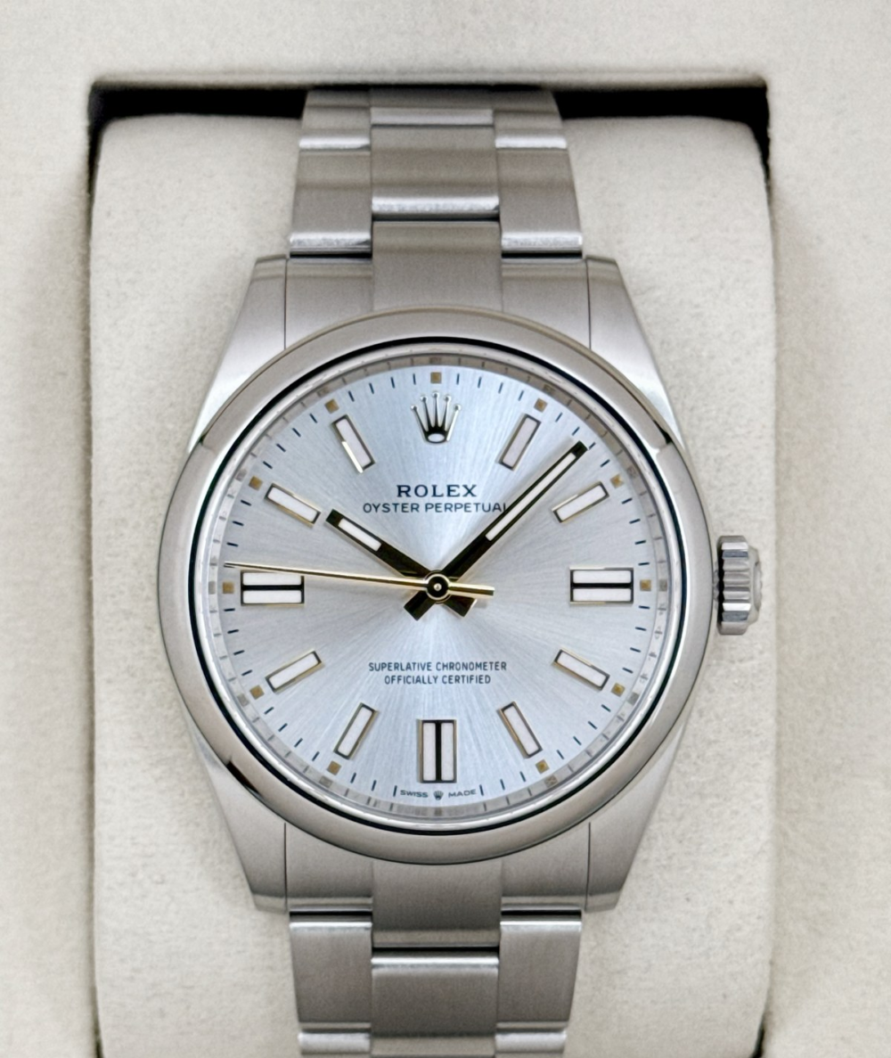 NEW 2026 Rolex Oyster Perpetual 41mm 134300 Silver Dial