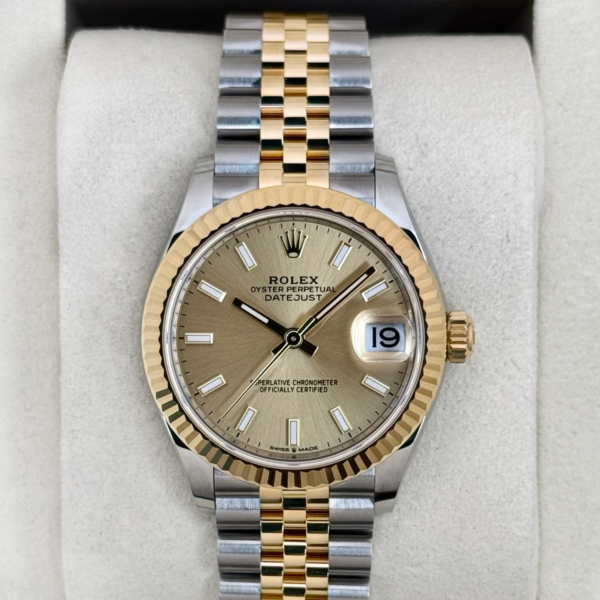 NEW 2026 Rolex Datejust 31mm 278273 Two-Tone Jubilee Champagne Dial