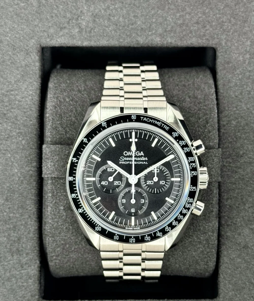 2025 Omega Speedmaster Moonwatch Pro 42mm 310.30.42.50.01.002  Black Dial