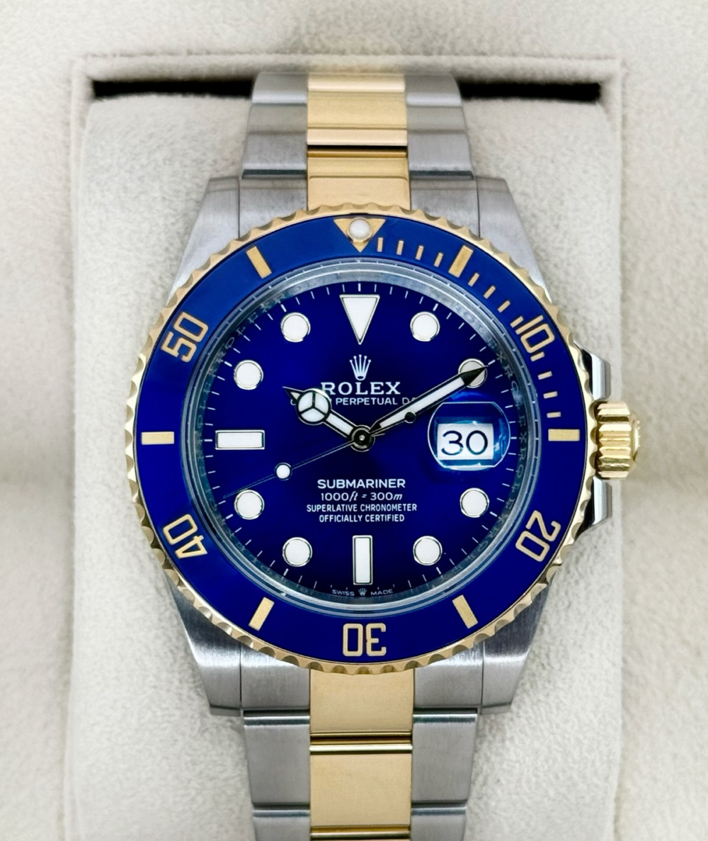 2024 Rolex Submariner "Bluesy" 41mm 126613LB Two-Tone Blue Dial