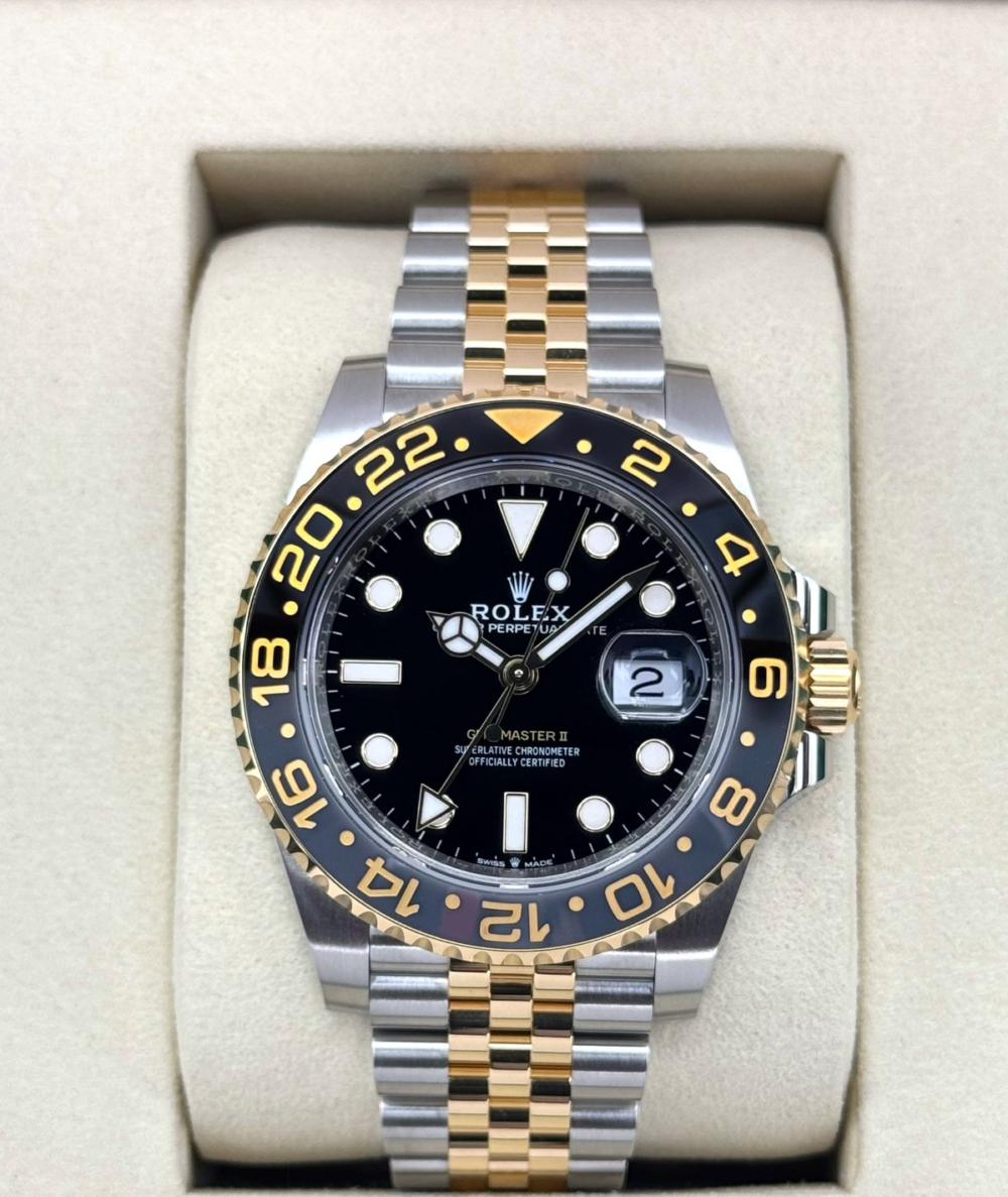 NEW 2026 Rolex GMT-Master II 40mm 126713GRNR Two-Tone Jubilee