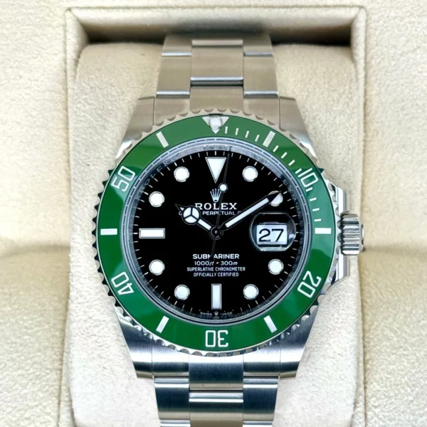 NEW 2024 Rolex Submariner "Starbucks" 41mm 126610LV Black Dial
