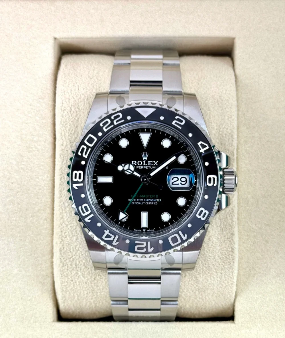 NEW 2025 Rolex GMT-Master II "Bruce Wayne" 40mm 126710GRNR Oyster
