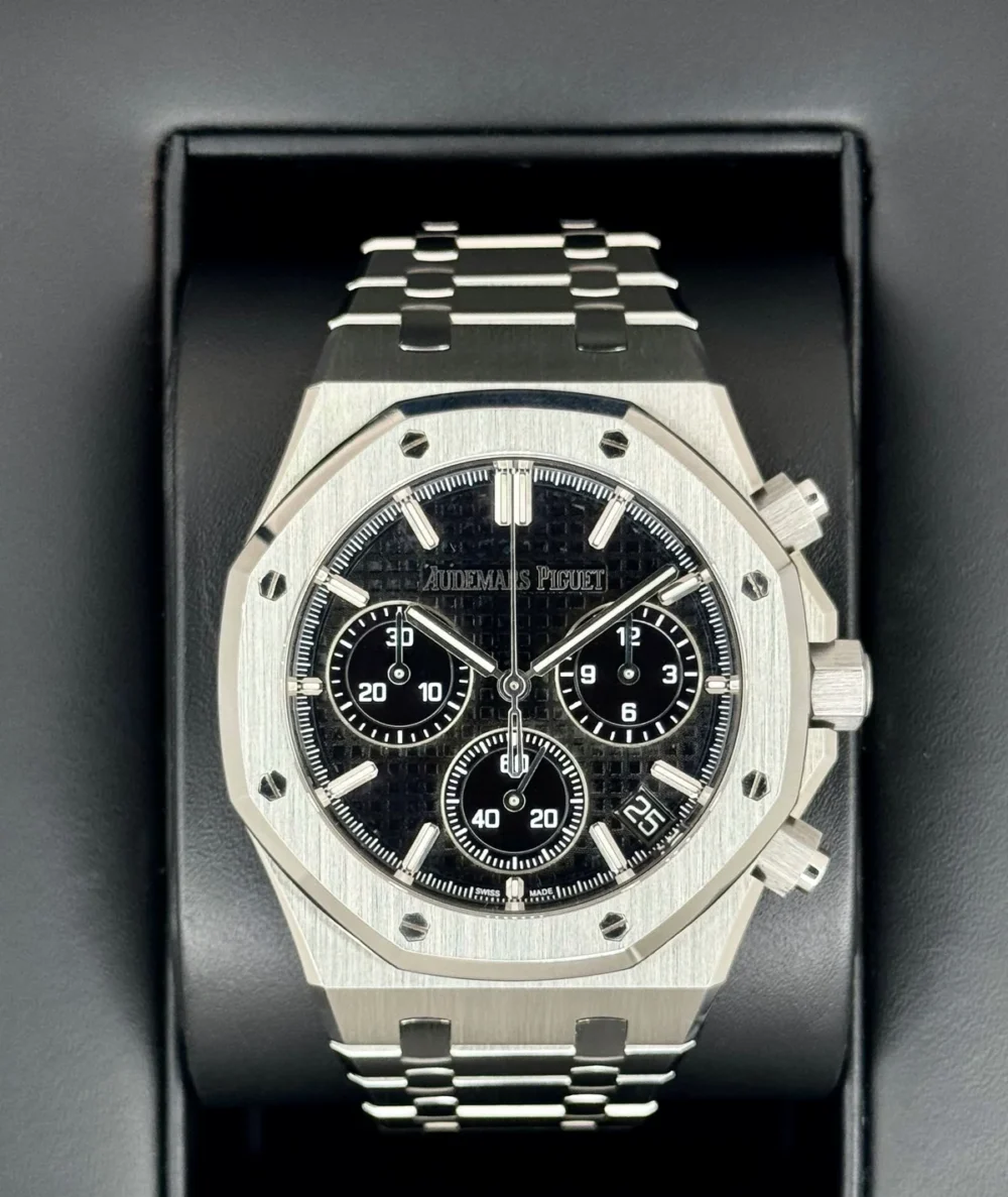 2023 Audemars Piguet Royal Oak Chronograph 41mm 26240ST Black Dial