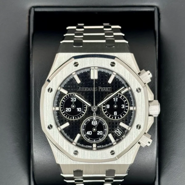2023 Audemars Piguet Royal Oak Chronograph 41mm 26240ST Black Dial