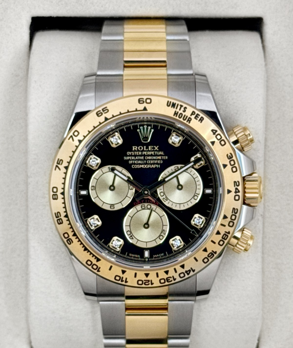 NEW 2026 Rolex Daytona 40mm 126503 Two-Tone Black Diamond Dial