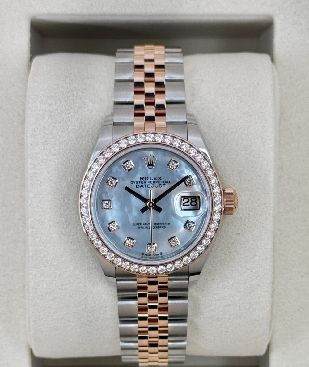 NEW 2026 Rolex Datejust 28mm 279381RBR Mother of Pearl Diamond Dial