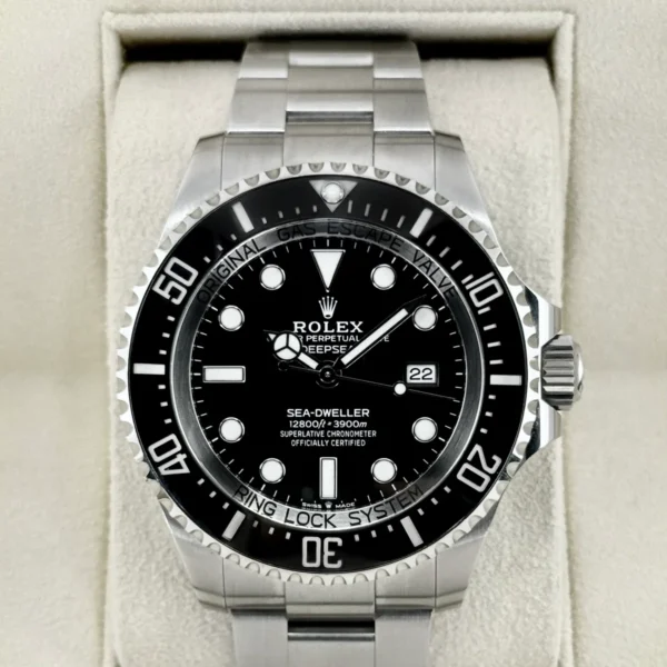 2019 Rolex Deepsea 44mm 126660 Stainless Steel Black Dial