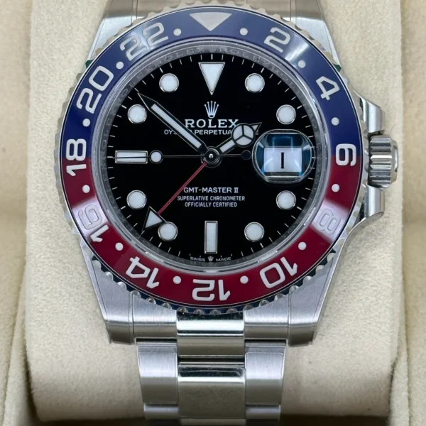 2022 Rolex GMT-Master II "Pepsi" 40mm 126710BLRO Oyster
