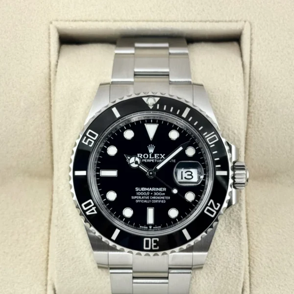 2023 Rolex Submariner 41mm 126610LN Stainless Steel Black Dial
