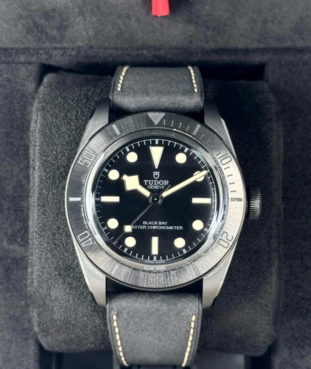 2023 Tudor Black Bay Ceramic 41mm 79210CNU  Black Domed Dial