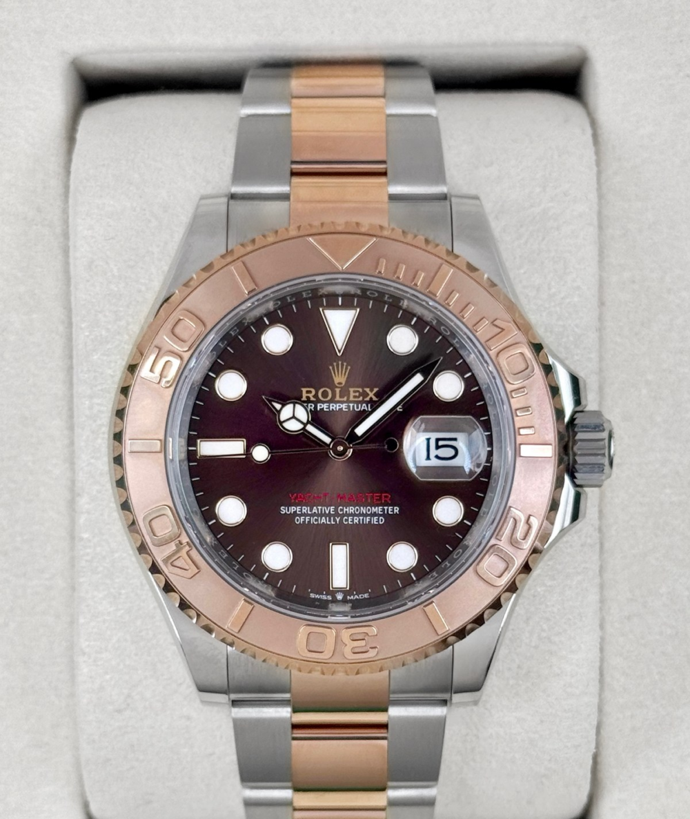 2025 Rolex Yacht-Master 40mm 126621 Two-Tone Chocolate Dial