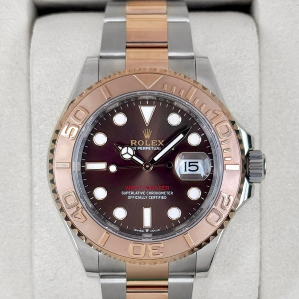 2025 Rolex Yacht-Master 40mm 126621 Two-Tone Chocolate Dial