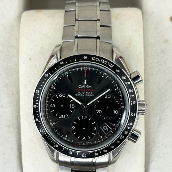 2013 Omega Speedmaster Date 40mm 323.30.40.40.06.001 Grey Dial