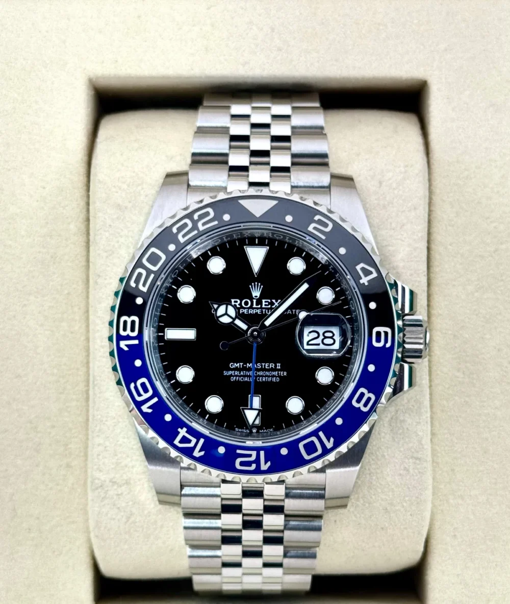 NEW 2025 Rolex GMT-Master II "Batgirl" 40mm 126710BLNR Jubilee