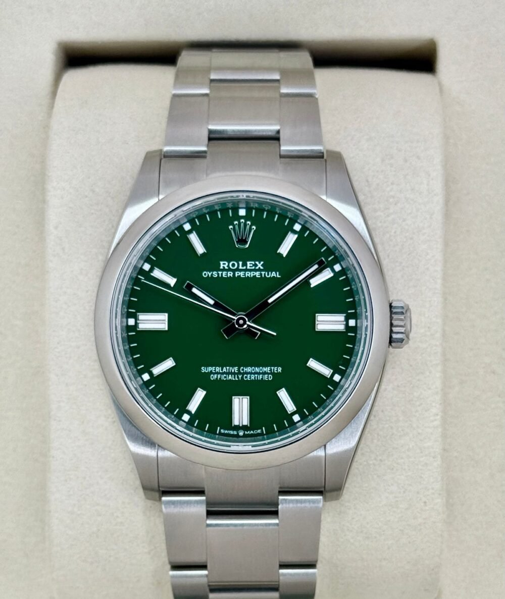 NEW 2026 Rolex Oyster Perpetual 36mm 126000 Green Dial