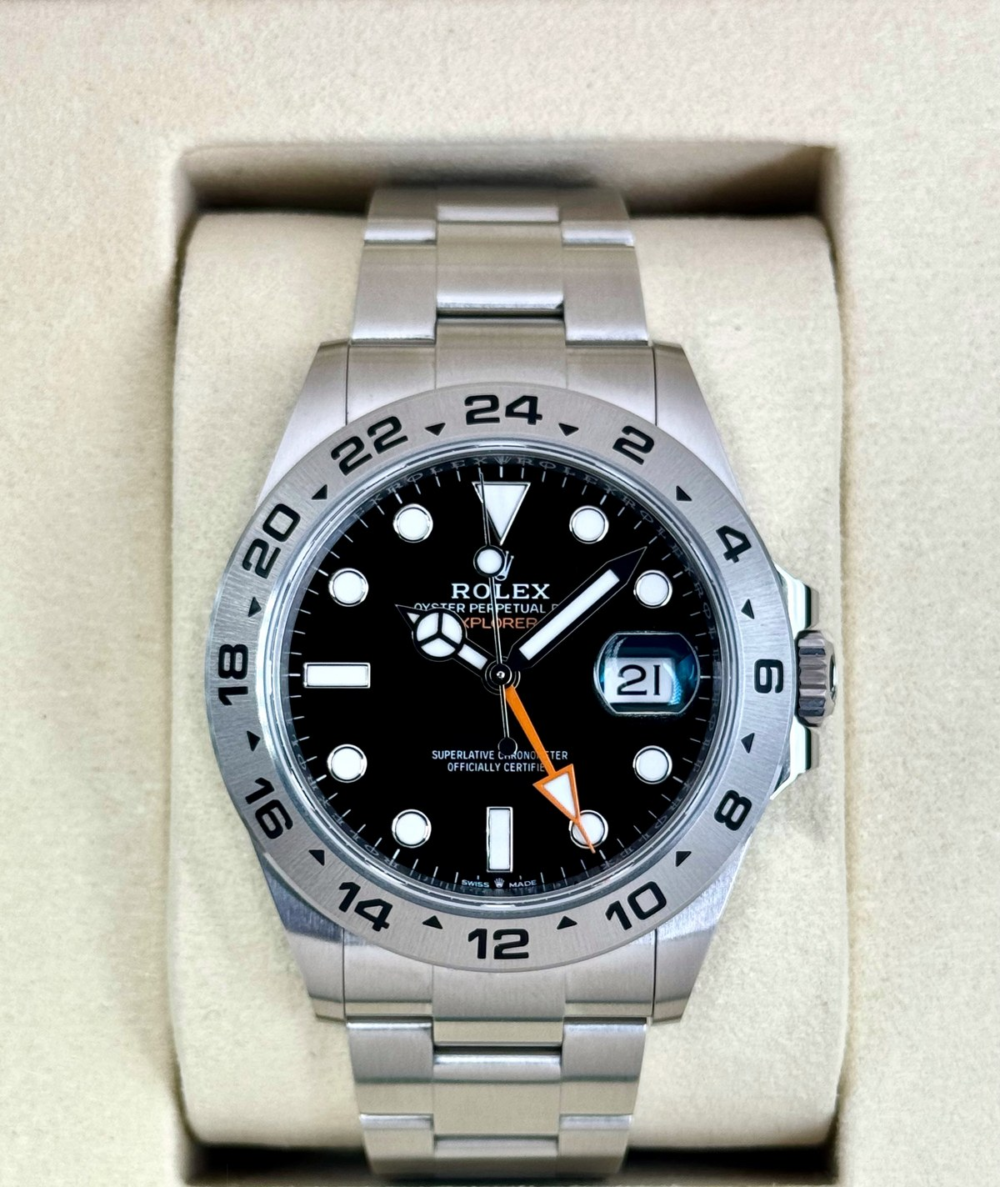 NEW 2026 Rolex Explorer II 42mm 226570 Stainless Steel Black Dial
