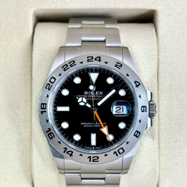 NEW 2026 Rolex Explorer II 42mm 226570 Stainless Steel Black Dial