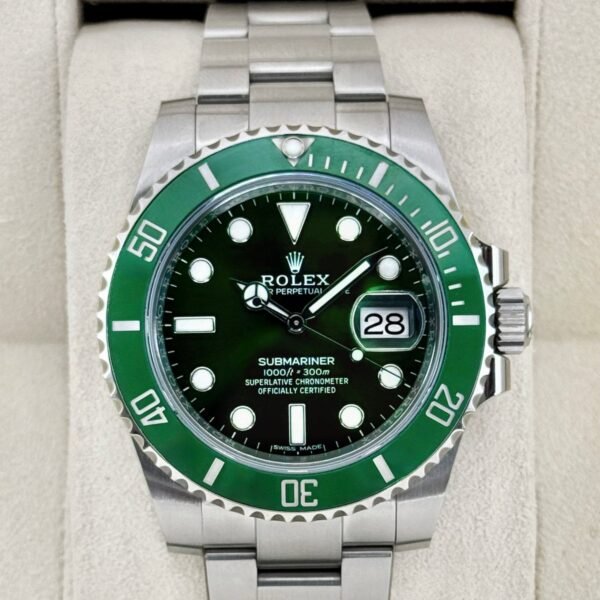2018 Rolex Submariner “Hulk” 40mm 116610LV Green Dial