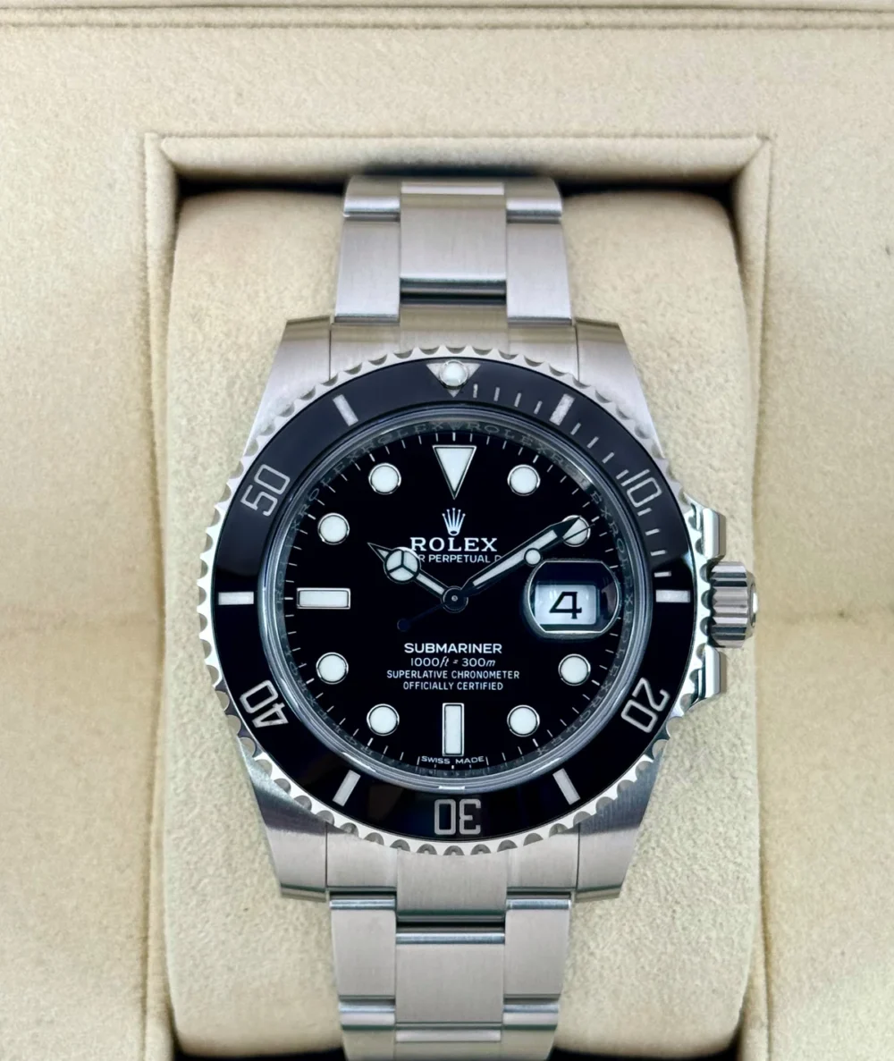 2020 Rolex Submariner 40mm 116610LN Stainless Steel Black Dial