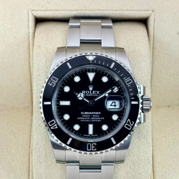 2020 Rolex Submariner 40mm 116610LN Stainless Steel Black Dial
